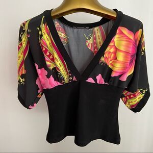 MIKK couture woman’s top small, vintage